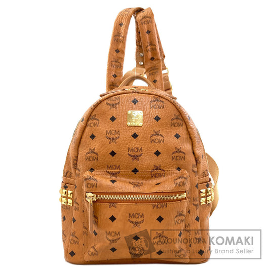 MCM logo Backpack Â· Daypack PVC Ladies [Used]