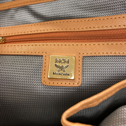 MCM logo Backpack Â· Daypack PVC Ladies [Used]