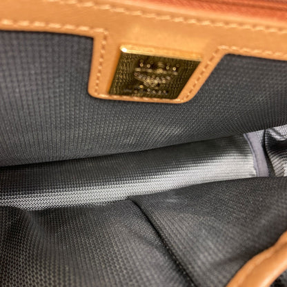 MCM logo Backpack Â· Daypack PVC Ladies [Used]