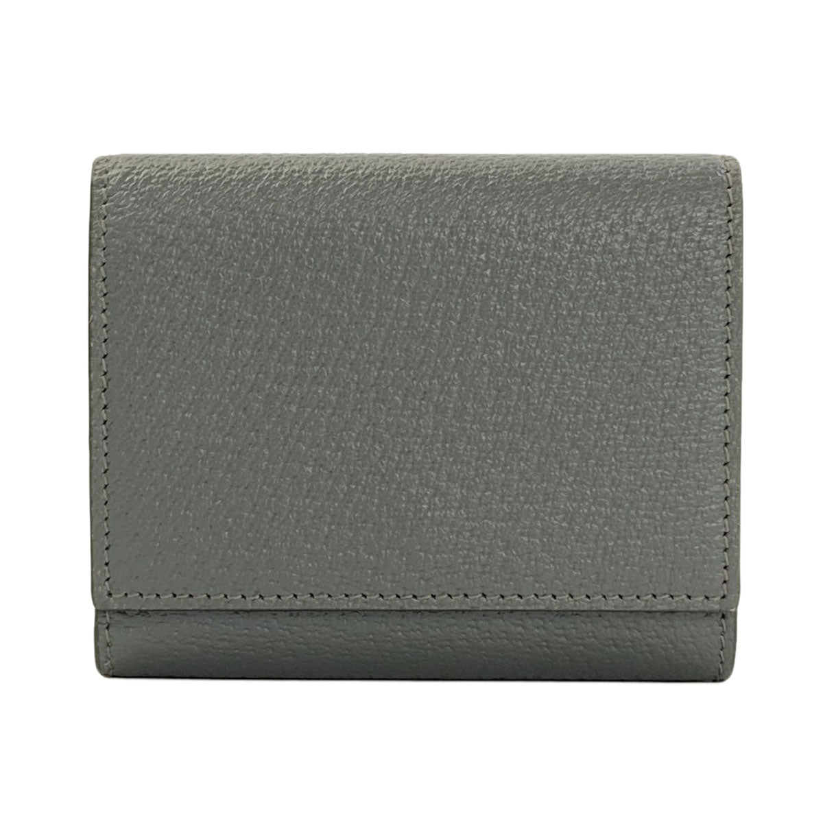 GUCCI 722732 Double G Tri-fold Wallet Bifold Wallet with Coin Pocket Leather Ladies [Used]