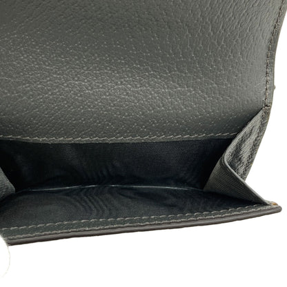 GUCCI 722732 Double G Tri-fold Wallet Bifold Wallet with Coin Pocket Leather Ladies [Used]