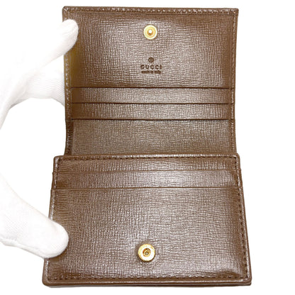GUCCI 621887 Horsebit 1955 Bifold Wallet with Coin Pocket Leather Ladies [Used]