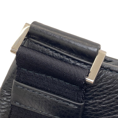 PRADA Logo Hardware Shoulder Bag Leather Ladies [Used]