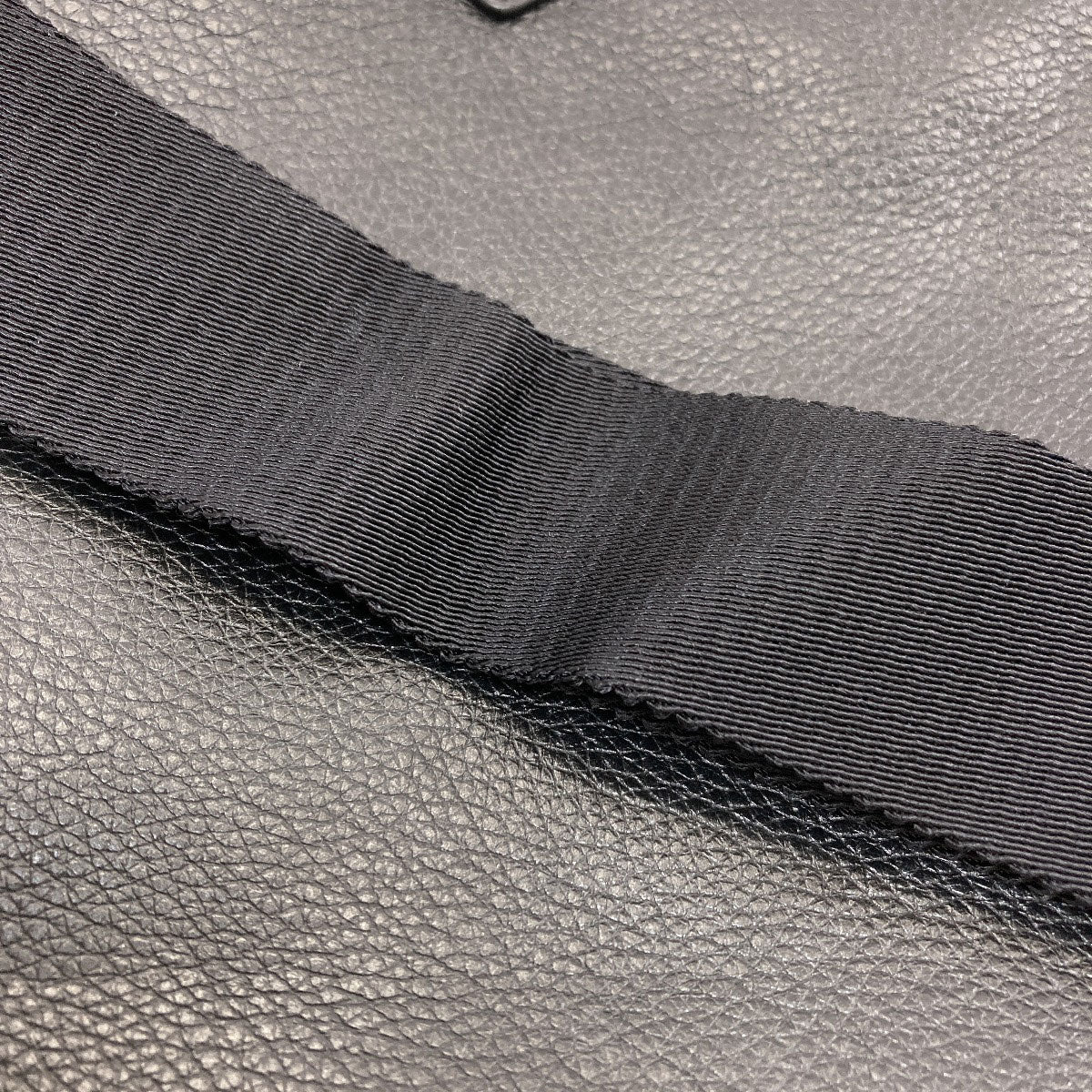 PRADA Logo Hardware Shoulder Bag Leather Ladies [Used]