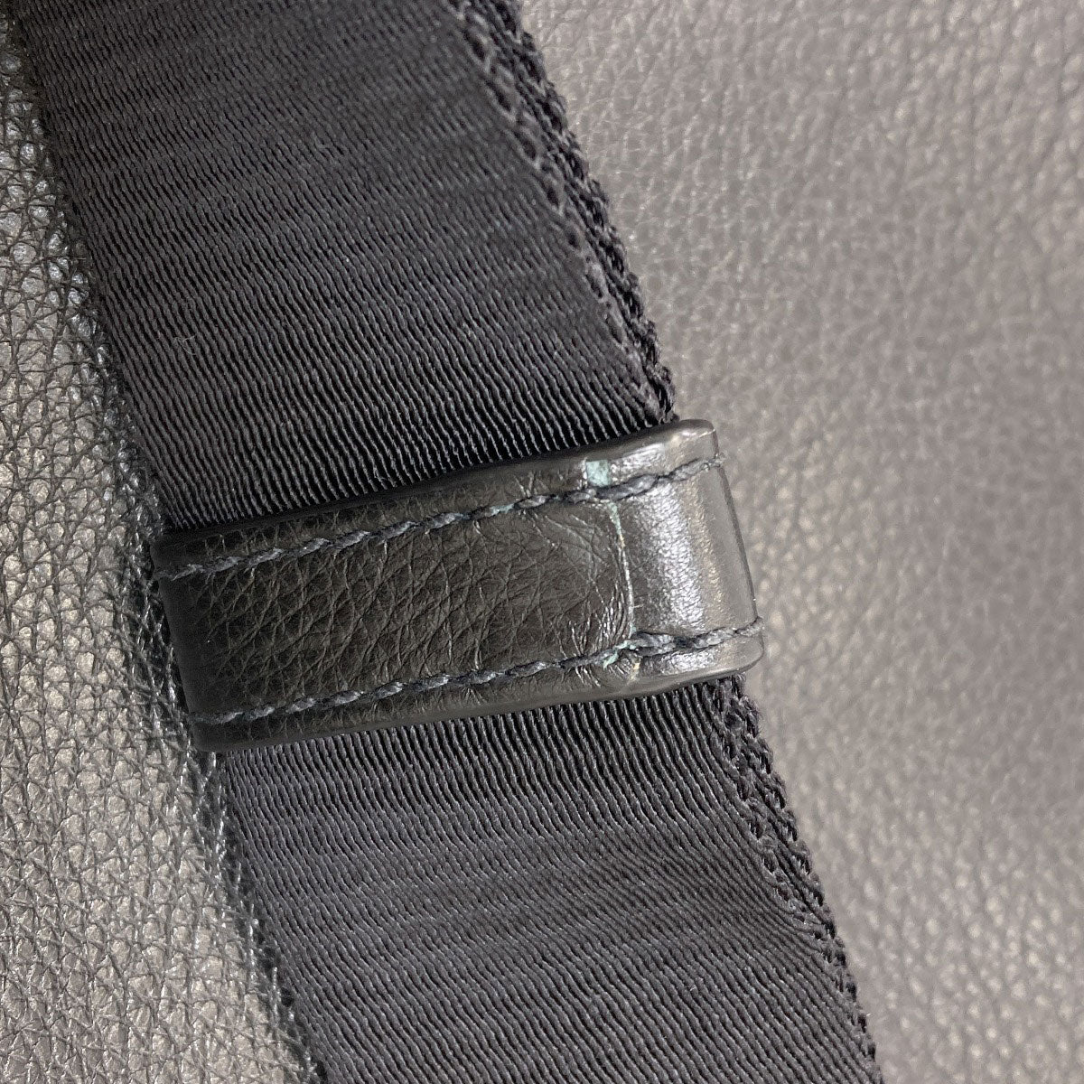 PRADA Logo Hardware Shoulder Bag Leather Ladies [Used]