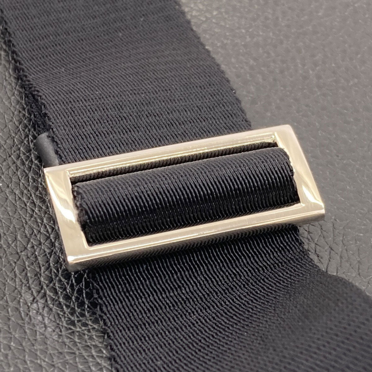 PRADA Logo Hardware Shoulder Bag Leather Ladies [Used]