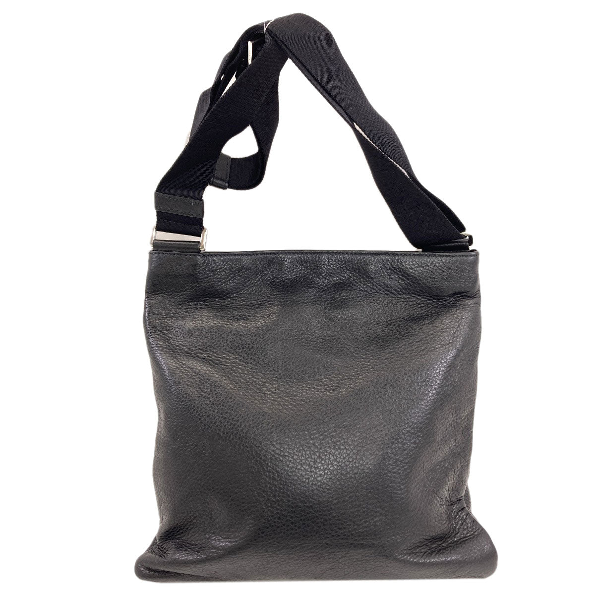 PRADA Logo Hardware Shoulder Bag Leather Ladies [Used]