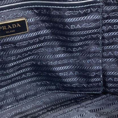 PRADA Logo Hardware 2WAY Handbag Canvas Ladies [Used]