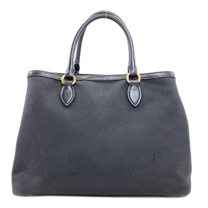 PRADA Logo Hardware 2WAY Handbag Canvas Ladies [Used]