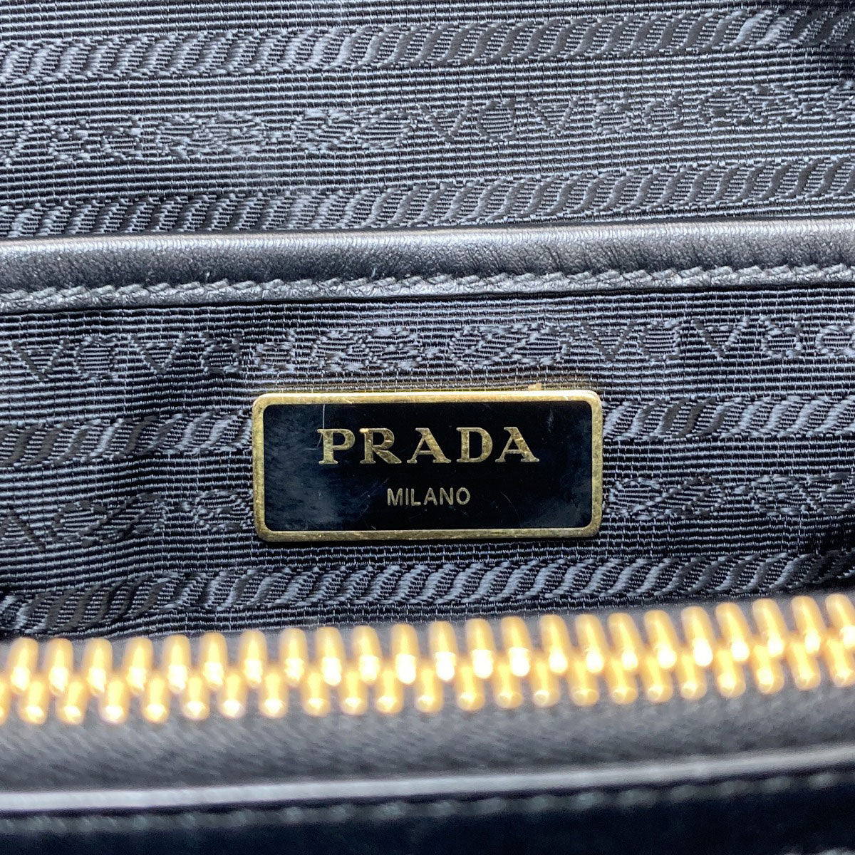 PRADA Logo Hardware 2WAY Handbag Canvas Ladies [Used]