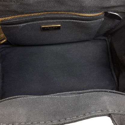 PRADA Canapa mini 2 WAY Handbag Canvas Ladies [Used]