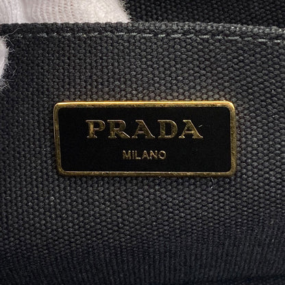 PRADA Canapa mini 2 WAY Handbag Canvas Ladies [Used]