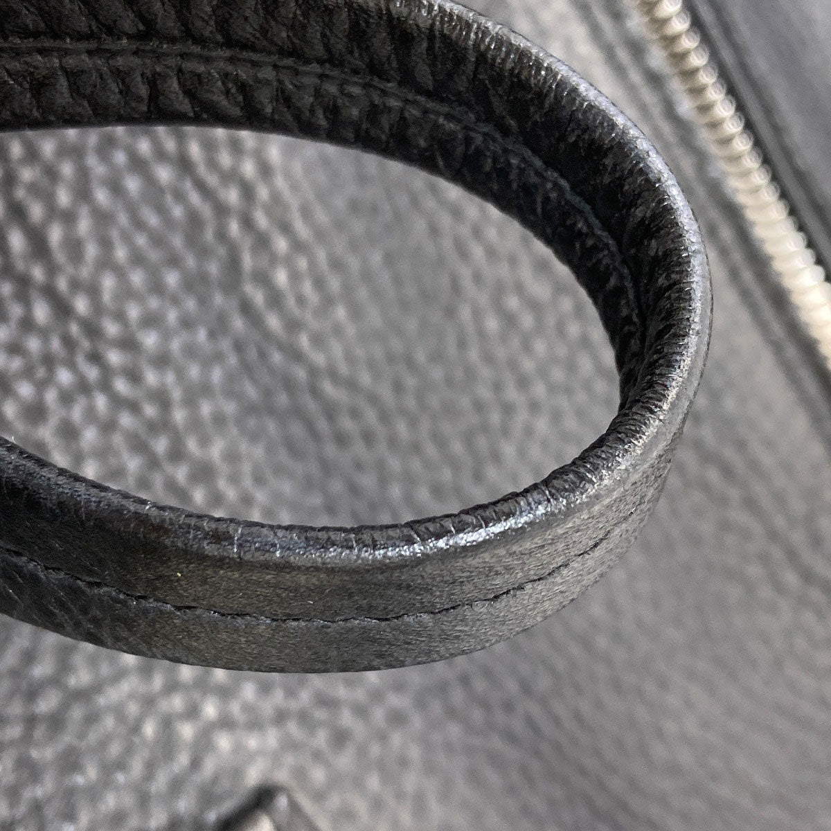 MIUMIU logo Tote Bag Leather Ladies [Used]
