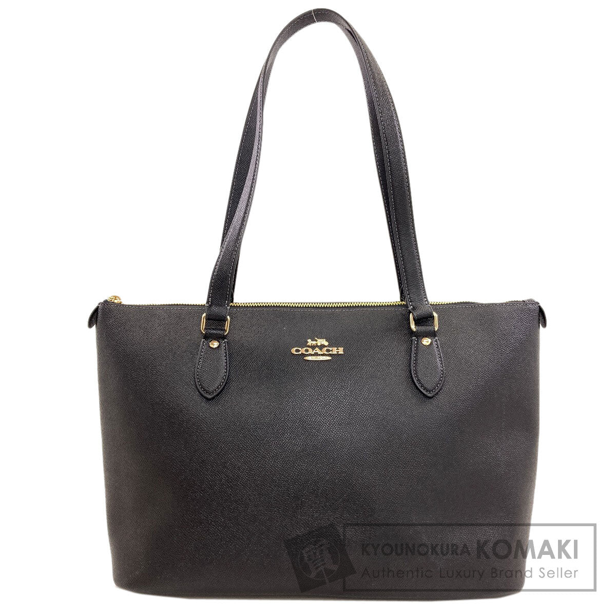 COACH CH285 logo Tote Bag Leather Ladies [Used]