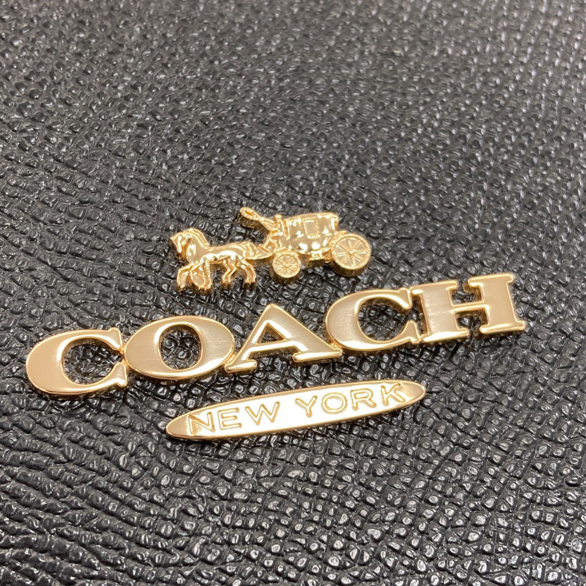 COACH CH285 logo Tote Bag Leather Ladies [Used]