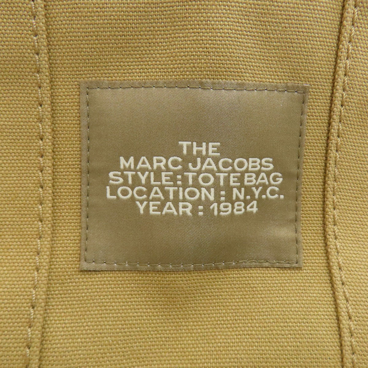 MARC JACOBS logo Handbag Canvas Ladies [Used]