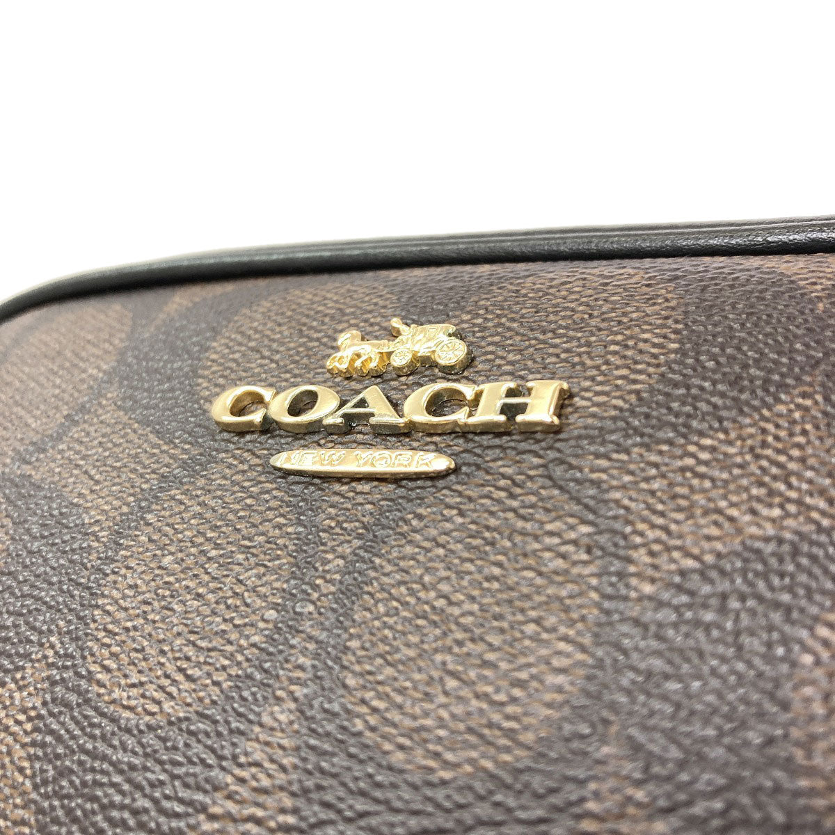 COACH F79209 Convertible Belt Signature 2-Way Shoulder Bag PVC Ladies [Used]