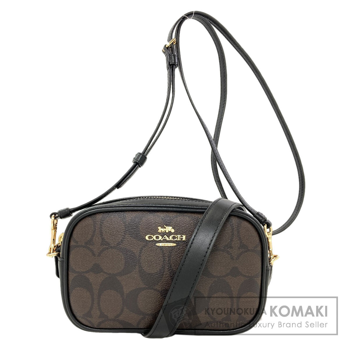 COACH F79209 Convertible Belt Signature 2-Way Shoulder Bag PVC Ladies [Used]