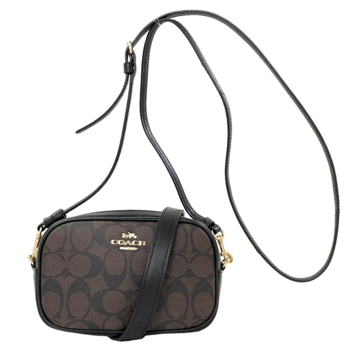 COACH F79209 Convertible Belt Signature 2-Way Shoulder Bag PVC Ladies [Used]