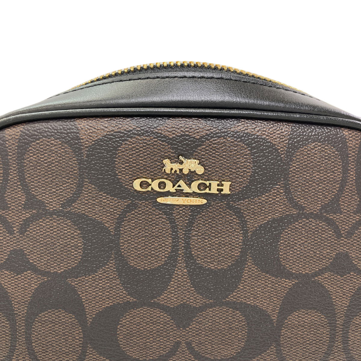 COACH F79209 Convertible Belt Signature 2-Way Shoulder Bag PVC Ladies [Used]