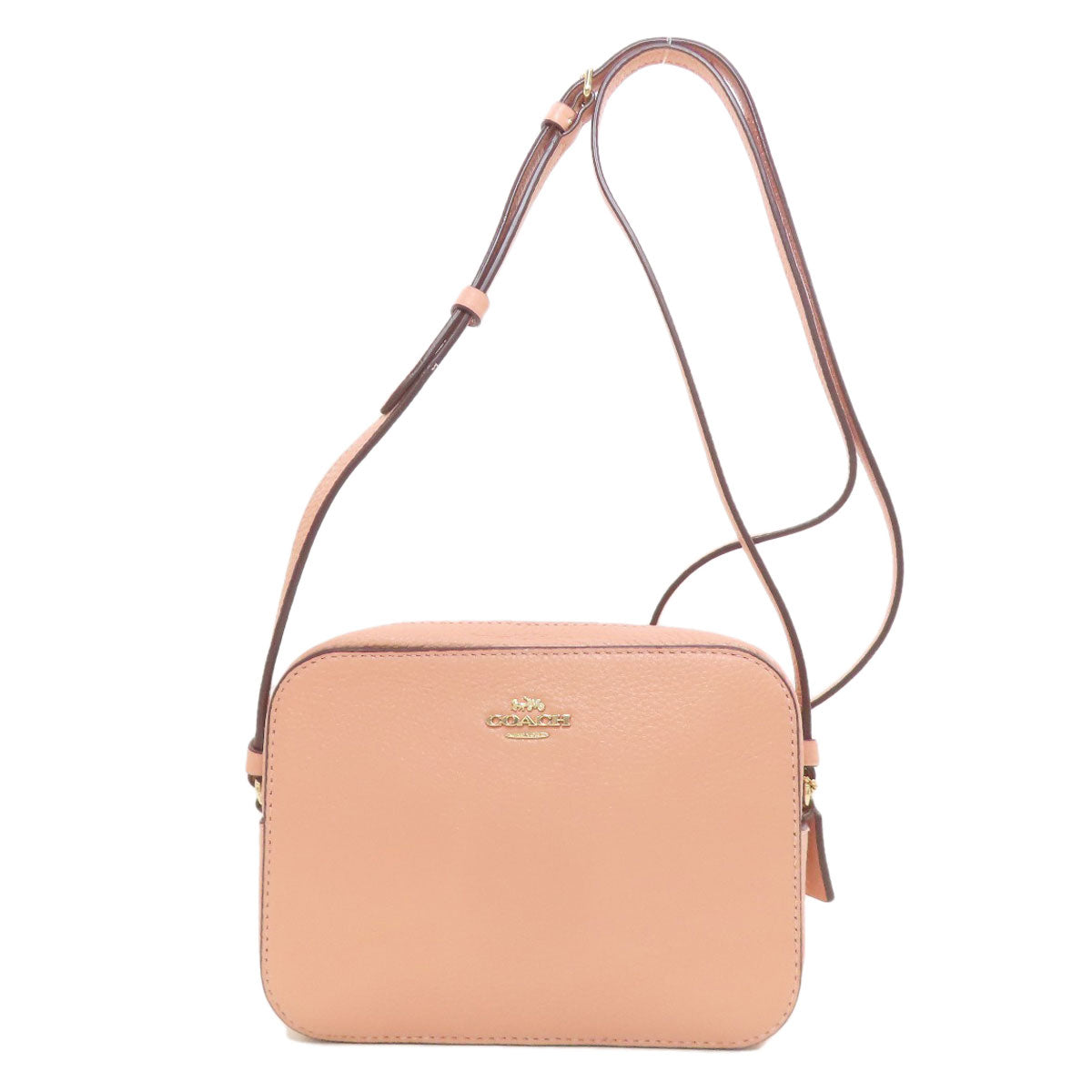 COACH 87734 logo Shoulder Bag Leather Ladies [Used]