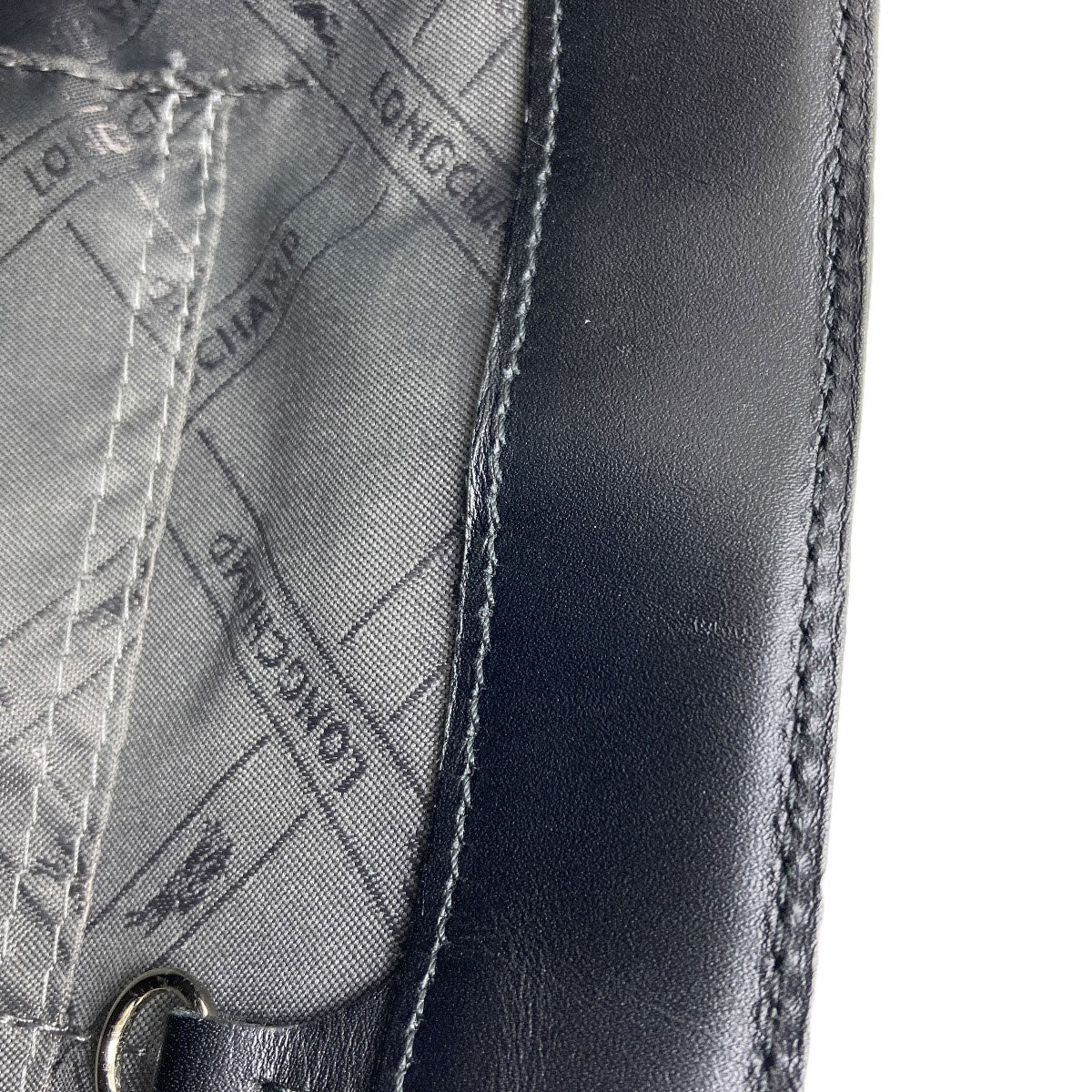 Longchamp Leopard pattern 2WAY Handbag Leather Ladies [Used]