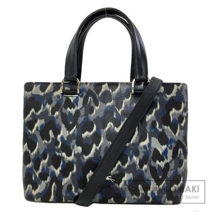 Longchamp Leopard pattern 2WAY Handbag Leather Ladies [Used]
