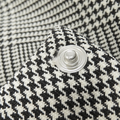 MaisonMargiela MM6 houndstooth pattern Tote Bag Canvas Ladies [Used]