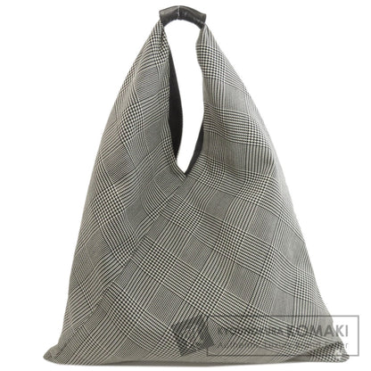 MaisonMargiela MM6 houndstooth pattern Tote Bag Canvas Ladies [Used]