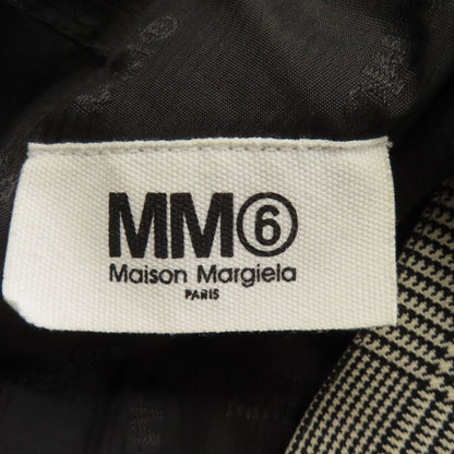 MaisonMargiela MM6 houndstooth pattern Tote Bag Canvas Ladies [Used]