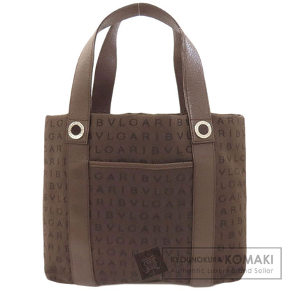 BVLGARI Logo mania Tote Bag Canvas Ladies [Used]