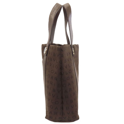 BVLGARI Logo mania Tote Bag Canvas Ladies [Used]