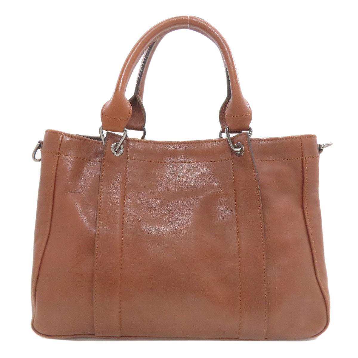 Longchamp 3D 2WAY Handbag Leather Ladies [Used]