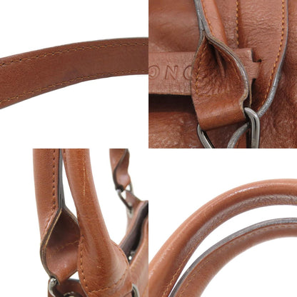 Longchamp 3D 2WAY Handbag Leather Ladies [Used]