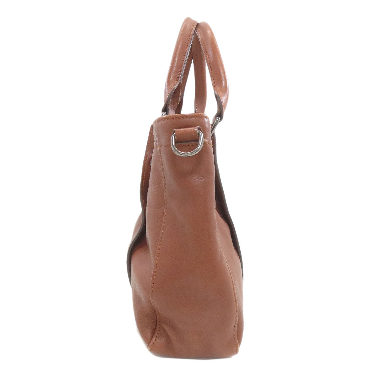 Longchamp 3D 2WAY Handbag Leather Ladies [Used]