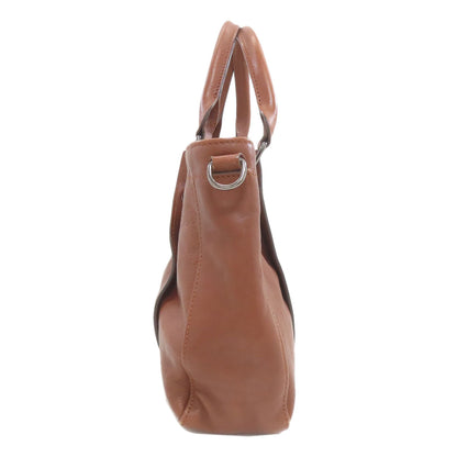 Longchamp 3D 2WAY Handbag Leather Ladies [Used]