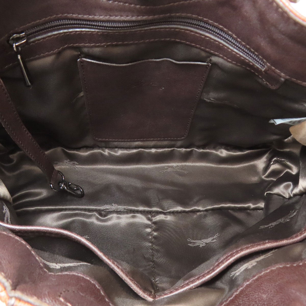 Longchamp 3D 2WAY Handbag Leather Ladies [Used]
