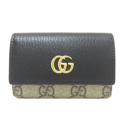 GUCCI 456118 GG Marmont GG Supreme key holder PVC Ladies [Used]
