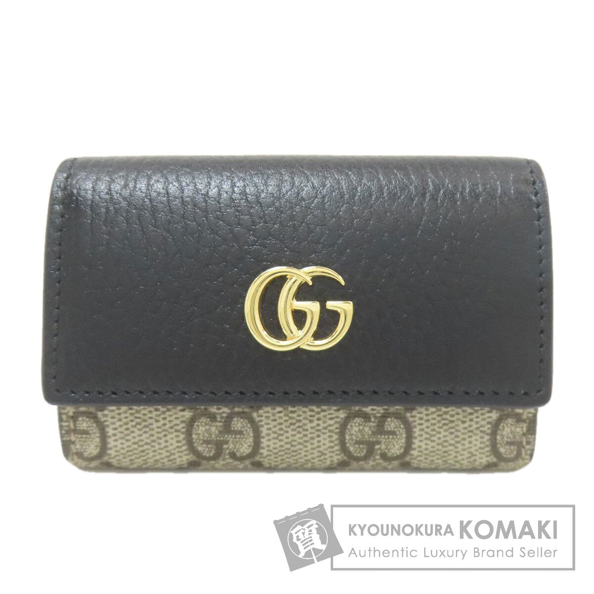 GUCCI 456118 GG Marmont GG Supreme key holder PVC Ladies [Used]