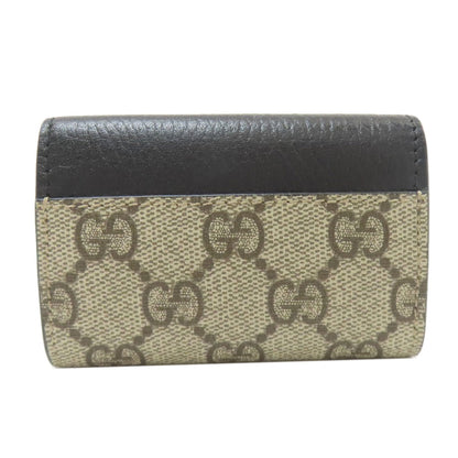GUCCI 456118 GG Marmont GG Supreme key holder PVC Ladies [Used]