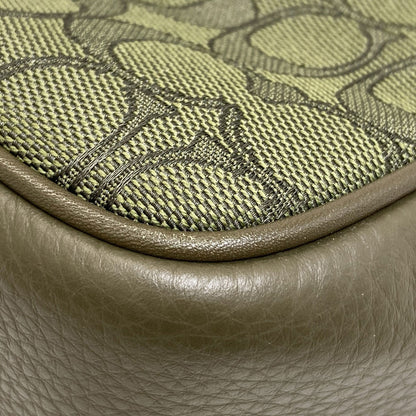 COACH CE534 Sprint Map Bag 25 Shoulder Bag Canvas Ladies [Used]