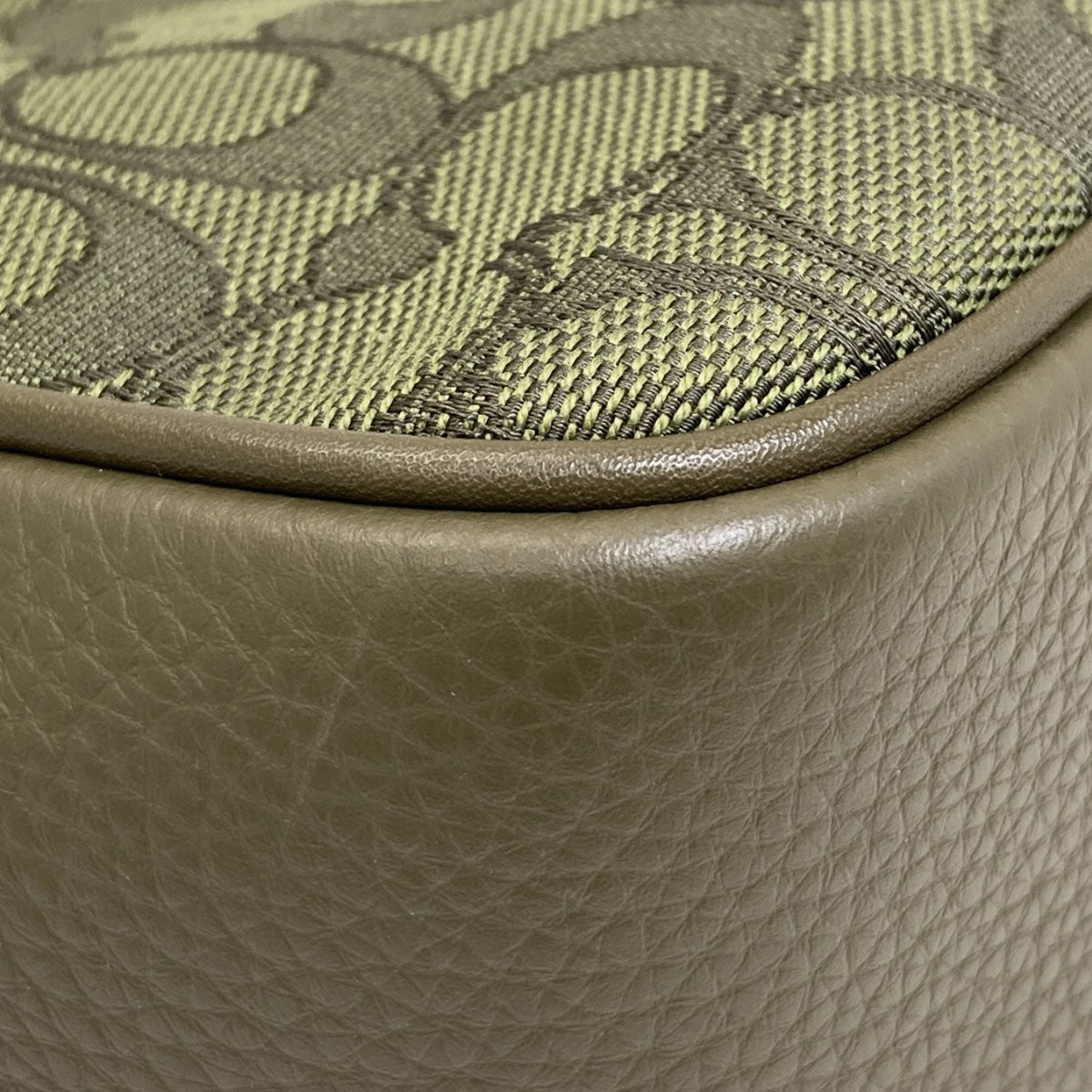 COACH CE534 Sprint Map Bag 25 Shoulder Bag Canvas Ladies [Used]