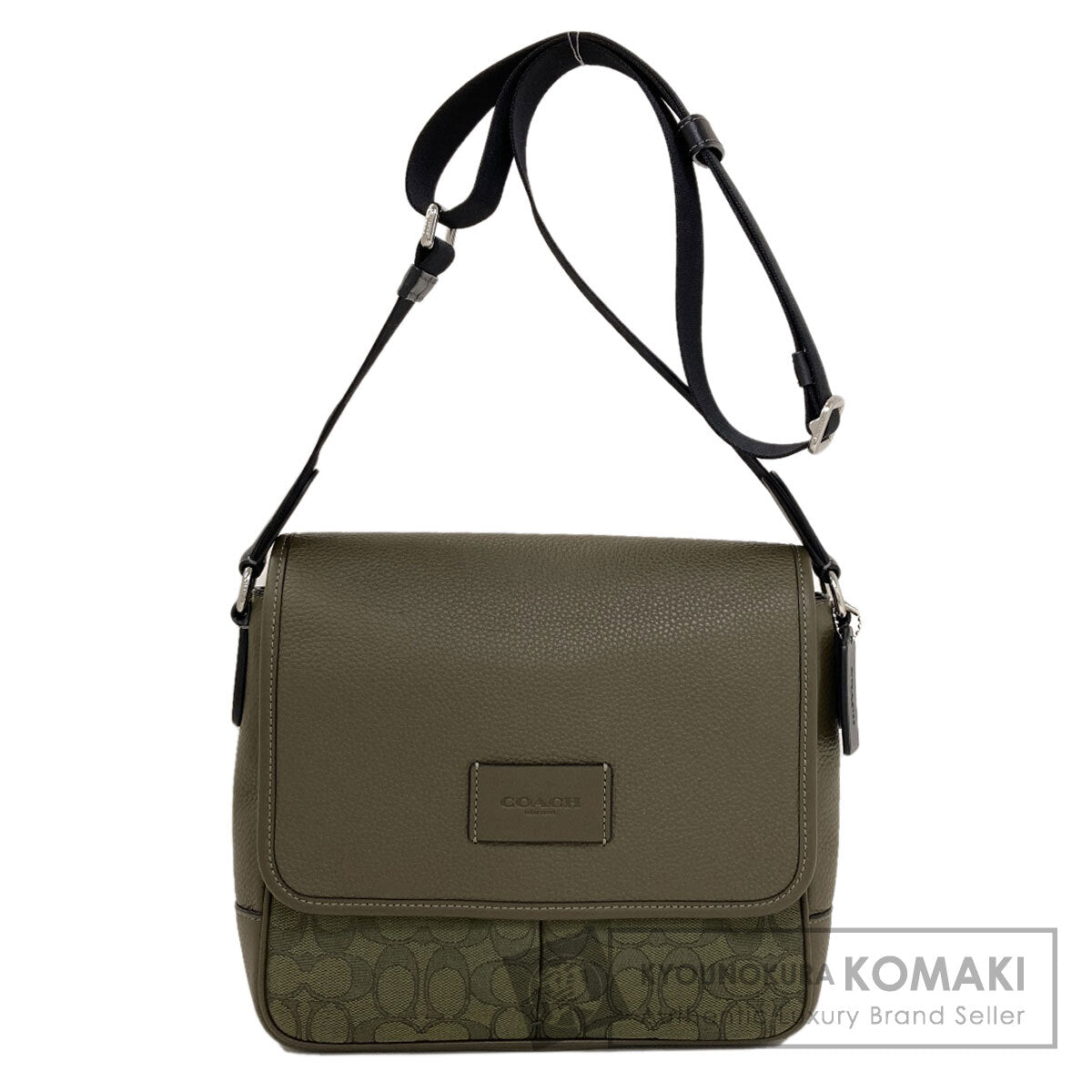 COACH CE534 Sprint Map Bag 25 Shoulder Bag Canvas Ladies [Used]