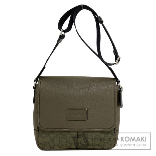 COACH CE534 Sprint Map Bag 25 Shoulder Bag Canvas Ladies [Used]