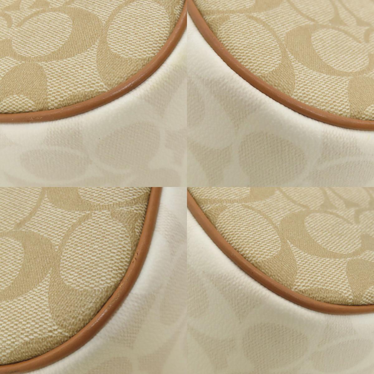 COACH Jamie Camera Bag Blocked Signature Shoulder Bag PVC Ladies [Used]