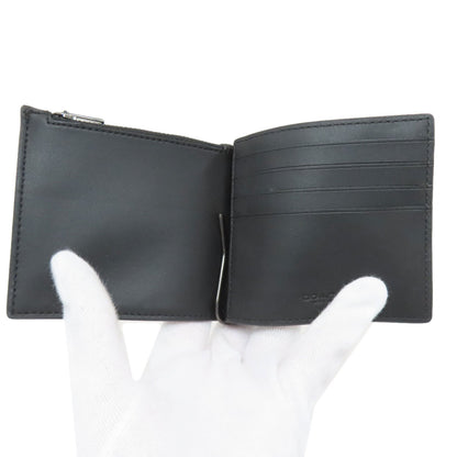 COACH C8273 Money Clip Zip Wallet Signature Bifold Wallet with Coin Pocket PVC Ladies [Used]
