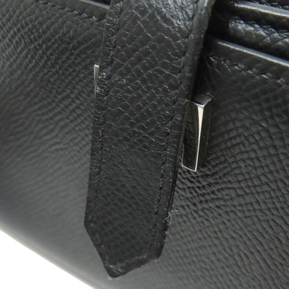 HERMES Bareness Free SilverHardware Long wallet (with coin pocket) Epsom Ladies [Used]