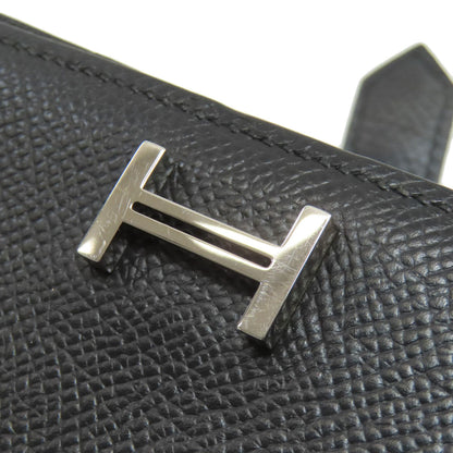 HERMES Bareness Free SilverHardware Long wallet (with coin pocket) Epsom Ladies [Used]