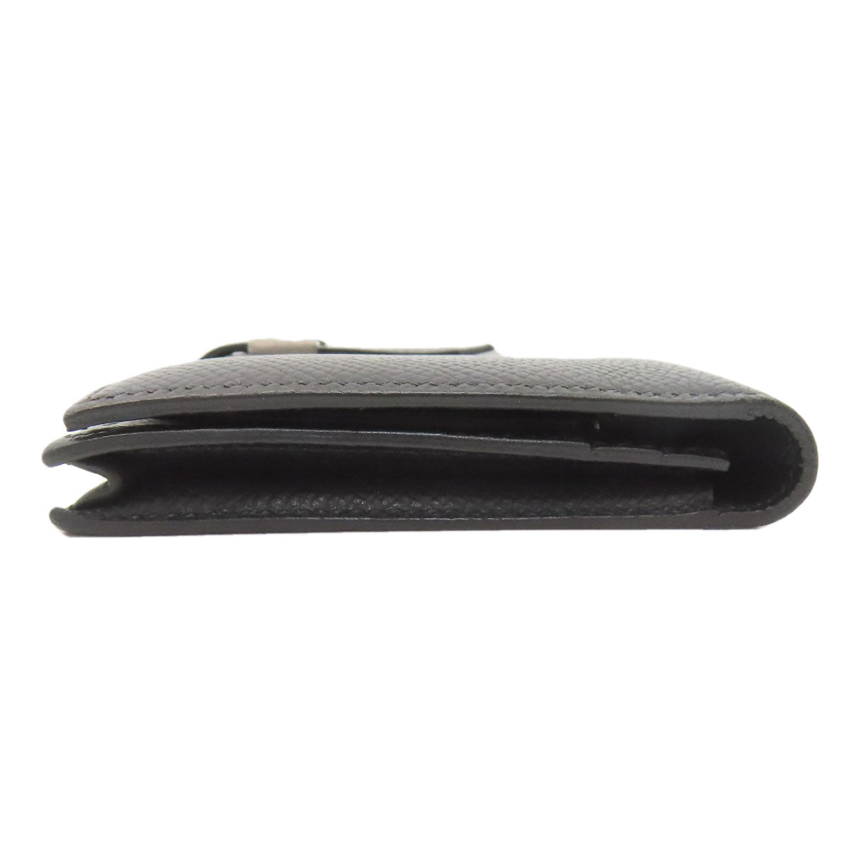 HERMES Bareness Free SilverHardware Long wallet (with coin pocket) Epsom Ladies [Used]