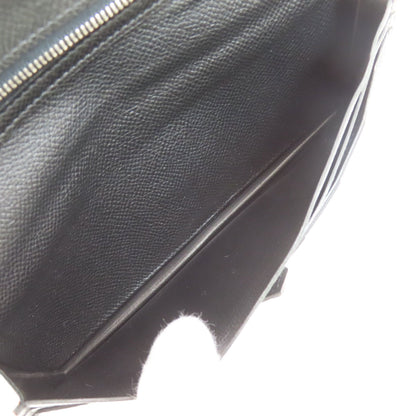 HERMES Bareness Free SilverHardware Long wallet (with coin pocket) Epsom Ladies [Used]
